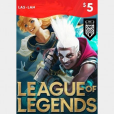 $5 League of Legends LOL (LATAM Servers) Gift Card #