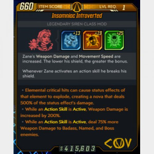 Class Mod | LVL 1 INTROVERT MODDED