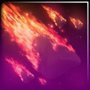 Meteor Storm | Titanium White
