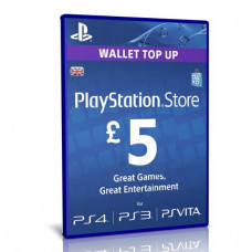 £ 5 UK Sony PlayStation Network Card