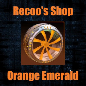 Emerald | Orange