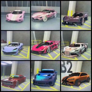 Bundle | 9 Modded cars