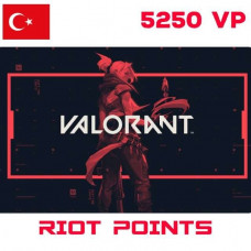 Valorant 5250 VP Turkey Region Fast Delivery